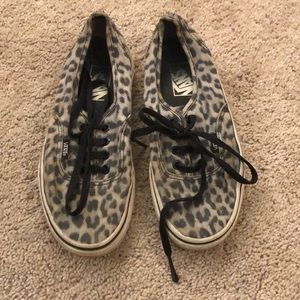 Used Leopard Print vans